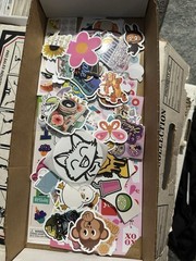 100 sticker lot With Random Mix As Shown
