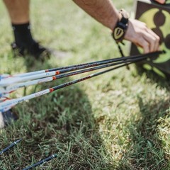 VICTORY ARCHERY VFORCE TKO Sport Low Torque Fletched 8.7 GPI 6pk Arrows