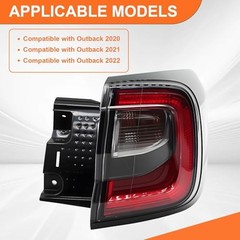 Tail Light Assembly Side Compatible with Outback 2020 2021 2022 Rear Tail Right