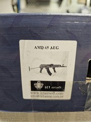 LCT AK Full Metal AMD-65 AEG Airsoft Rifle Stamped Steel *Rare*