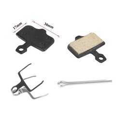 None Brake Pads Bicycle Cycling About 20g Black Semi-metal Heat Resistant