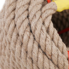 Jute Rope,1 1/2inch x 50 FT Natural Twisted Manila Heavy Duty Hemp Ropes for Cra