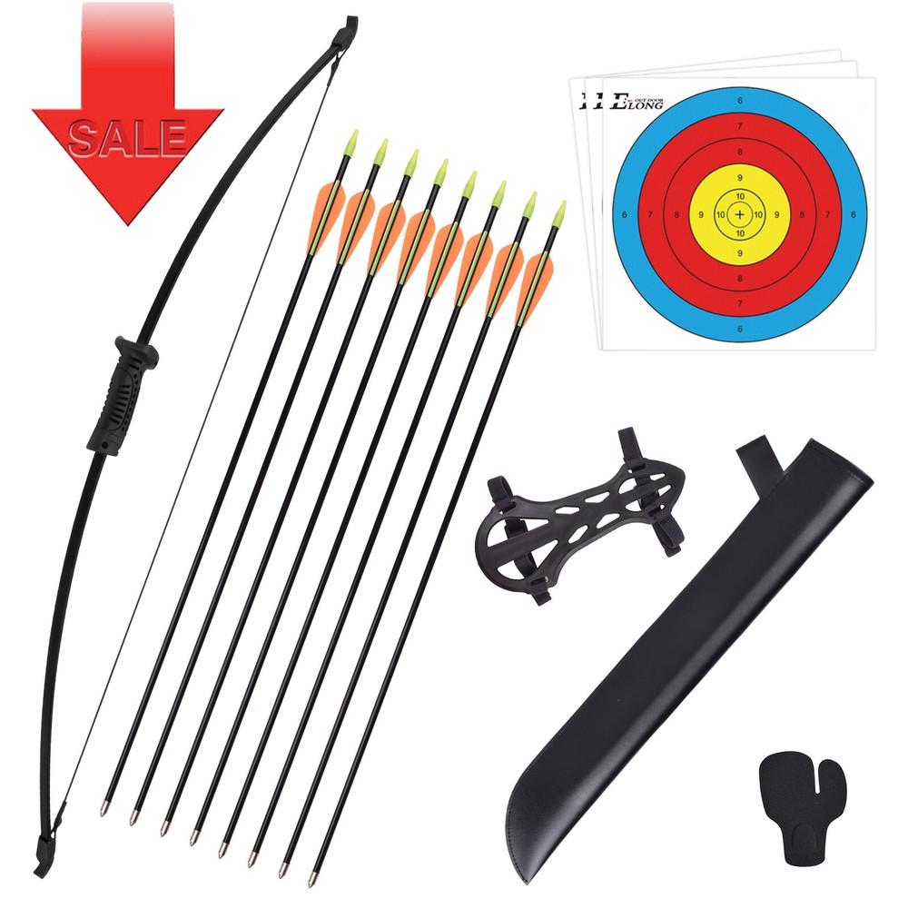 Archery Recurve Bow and Arrow Youthbow Set – Beginner Bows for Outdoor Hunting