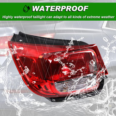 Tail Light Compatible with 2013 2014 2015 Chevy Malibu LT LS Eco 2016 Limited Re
