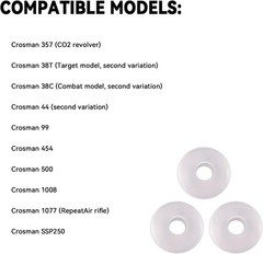 for Crosman Powerlet 38-128 Seal 1077 1008 SSP250 Valve Gasket Crossman 357 38t