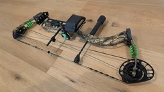 PSE Brute NXT Compound Bow Package Camo Rest Quiver RH
