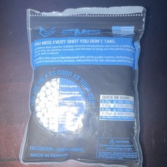 EMG International 6mm Airsoft Training Rounds 0.20G 1000ct Precision Weight Pol…