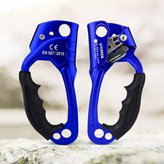 Climbing Hand Ascender Outdoor Mountaineering Tree Arborist Blue 2 – Right