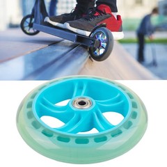 Scooter Wheel Front Wheels High Elasticity No Noise No Slip Push/Kick/Stunt
