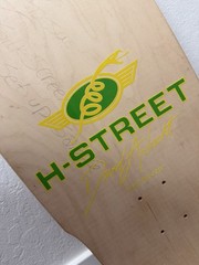 Dave Andrect H Street Skateboard, Sims, Santa Cruz, Dogtown, Powell Peralta