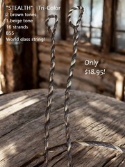 B55 Flemish Twist Bowstrings – 16 Strand «STEALTH» – Recurve – Select Length