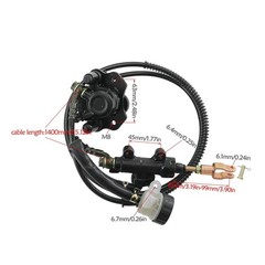 Rear Hydraulic Disc Brake Caliper Cylinder For Go Kart ATV Quad 150cc 200cc 250