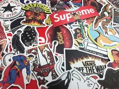 500 New Random Skateboard Stickers bomb Laptop Luggage Decals Dope Sticker Lot