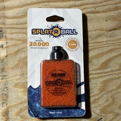 3 New Sealed SplatRball 20,000 Rounds 7.5mm Orange Balls Certified Splat-R-Ball