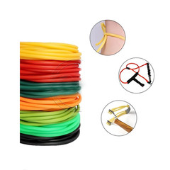 1M-10M Natural Elastic Latex Rubber Band Tube for Hunting Slingshot Catapult