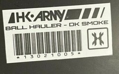 NEW HK Army Reload 1000 Round Paintball Hauler – Dark Smoke