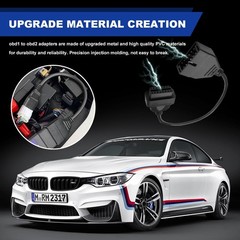 OBD1 Scanner Code Reader Diagnostic Tool Cable Adapter Universal OBD 1
