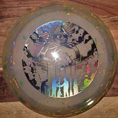 Doomsday Discs Glow Retina Psyop Infected Edition Limited Run Multi Color Foil