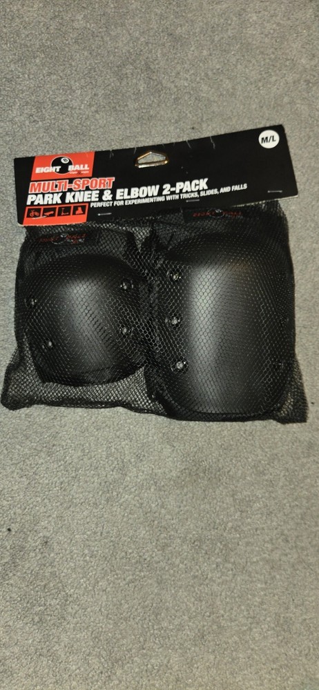 Eight Ball Multi-Sport Knee and Elbow Pads – Ages 8+