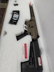 Krytac Trident MKII CRB Airsoft AEG Rifle FDE