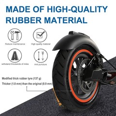 GLDYTIMES 8.5×2.0 Inner Tube Replacement 8.5 inch, black inner tire 2pcs