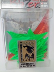 Bohning Archery Blazer 2 Inch Broadhead Vanes: (36 Pack) Neon GREEN: NOS
