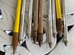 Vintage Archery Black Hawk Cravotta Brothers Swift 1816 Arrows Leather Quiver