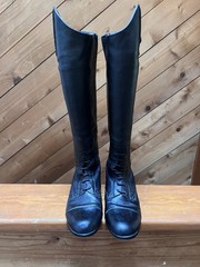 Ariat Heritage Contour II Field Zip Tall Riding Boot Size 8.5