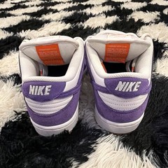 Nike SB Dunk Low Pro ISO Court Purple Skateboarding Shoes US 8 Medium Width