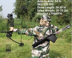 Archery Compound Bow Set PRO 20-70 LBS Hunting Compound Bow for Archery Shooting