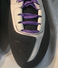 Adidas 5.10 Grandstone Climbing Shoes Black Purple BC0866 Men SZ 10 NWOB Defect