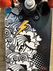 2018 PAUL’S QUALITY GEAR Mini 17 inch SKATEBOARD Love Graphic Looks Great