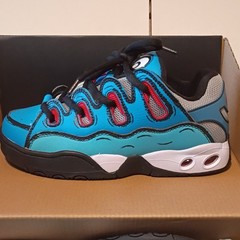 Osiris D3 OG Blue Black Red Skateboarding Athletic Shoes Men’s US 6 Medium