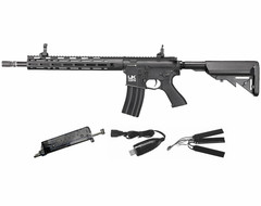 Umarex AER16 .177 Caliber Electric-Powered Full Auto Air Rifle 2252126 with BBs
