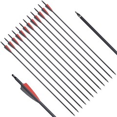 Archery 60″ Takedown Recurve Bow 30-50lb Arrows Adult RH Hunting Target Arrows