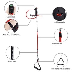 1x Archery Bow Trainer Aid Rubber Stretch Bands Release Training Device Aids