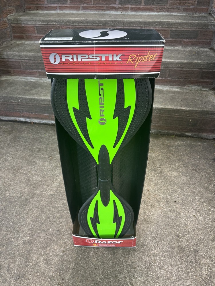 New Old Stock Razor Ripstik Mini Caster Board – Lime Green – Rare Color – Unused