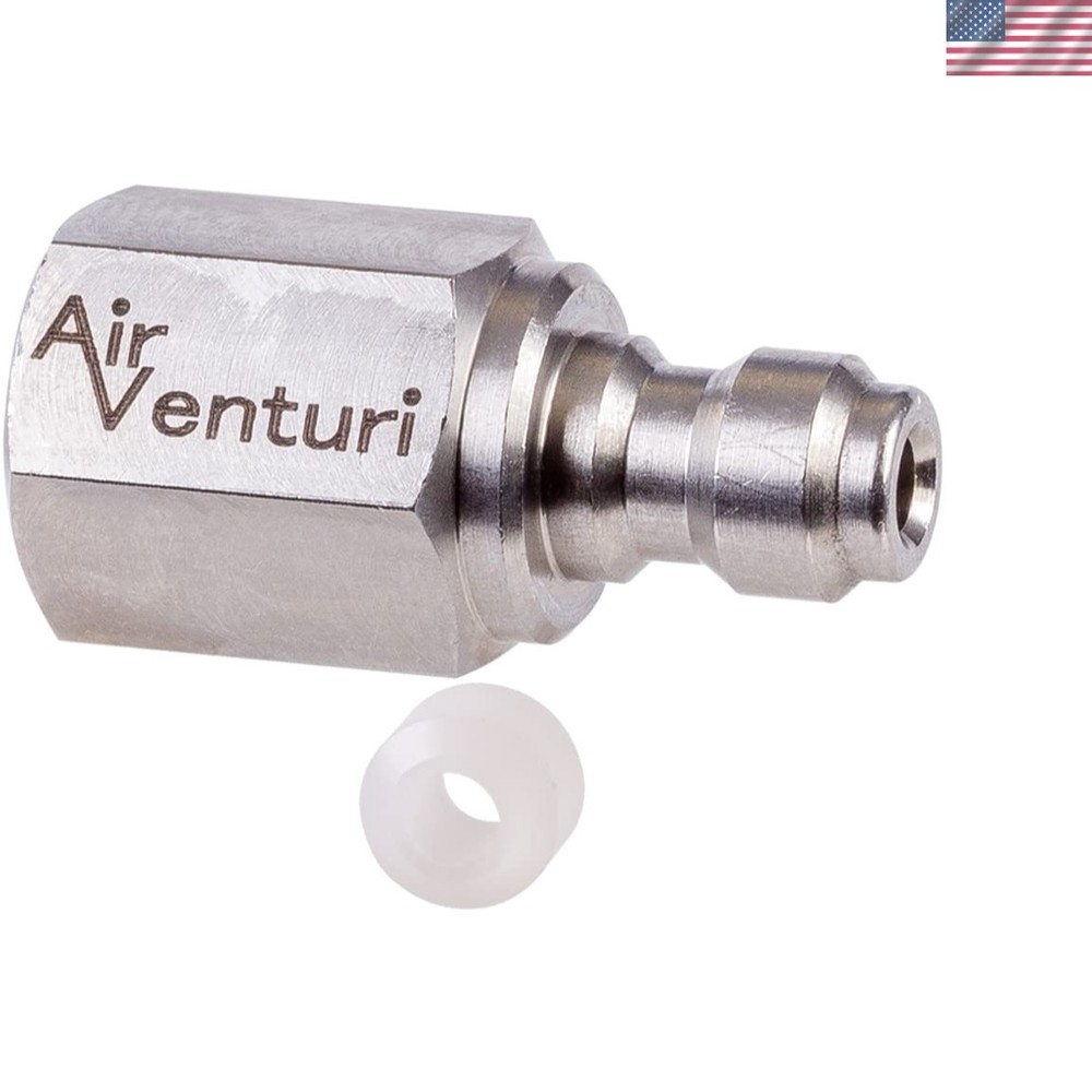 Durable 1/8 BSPP Quick Disconnect Coupling with Delrin Seal – Steel Construction