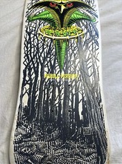 Vintage Powell Peralta Tony Hawk Skateboard OG 80s NOS White