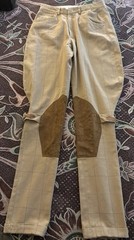 Vtg c80s-90s Polo RL Equestrian Apparel Jodhpurs 17313 MadeUSA Womens W29 32Ins.