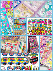 775 Stickers | LOT 4 ALL AGES | TONS OF FUN THEMES 4 ALL SEASONS HOLIDAYS CRAFTS