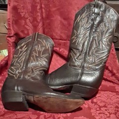 Tony Lama Leather Western Cowboy Boots – Western Cowboy Boot Style