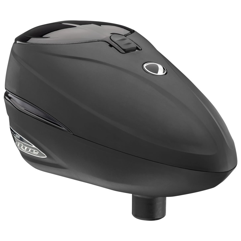 Dye R2 Loader / Hopper – Black / Black – Paintball