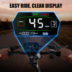 2400W Electric Scooter for Adults 43Miles 40MPH 11»Off-Road Fast E-Scooter