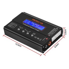 Lipo Battery Charger, 1S-6S Balanced Charger Discharger, 1-6S Lipo Li-ion NiM…