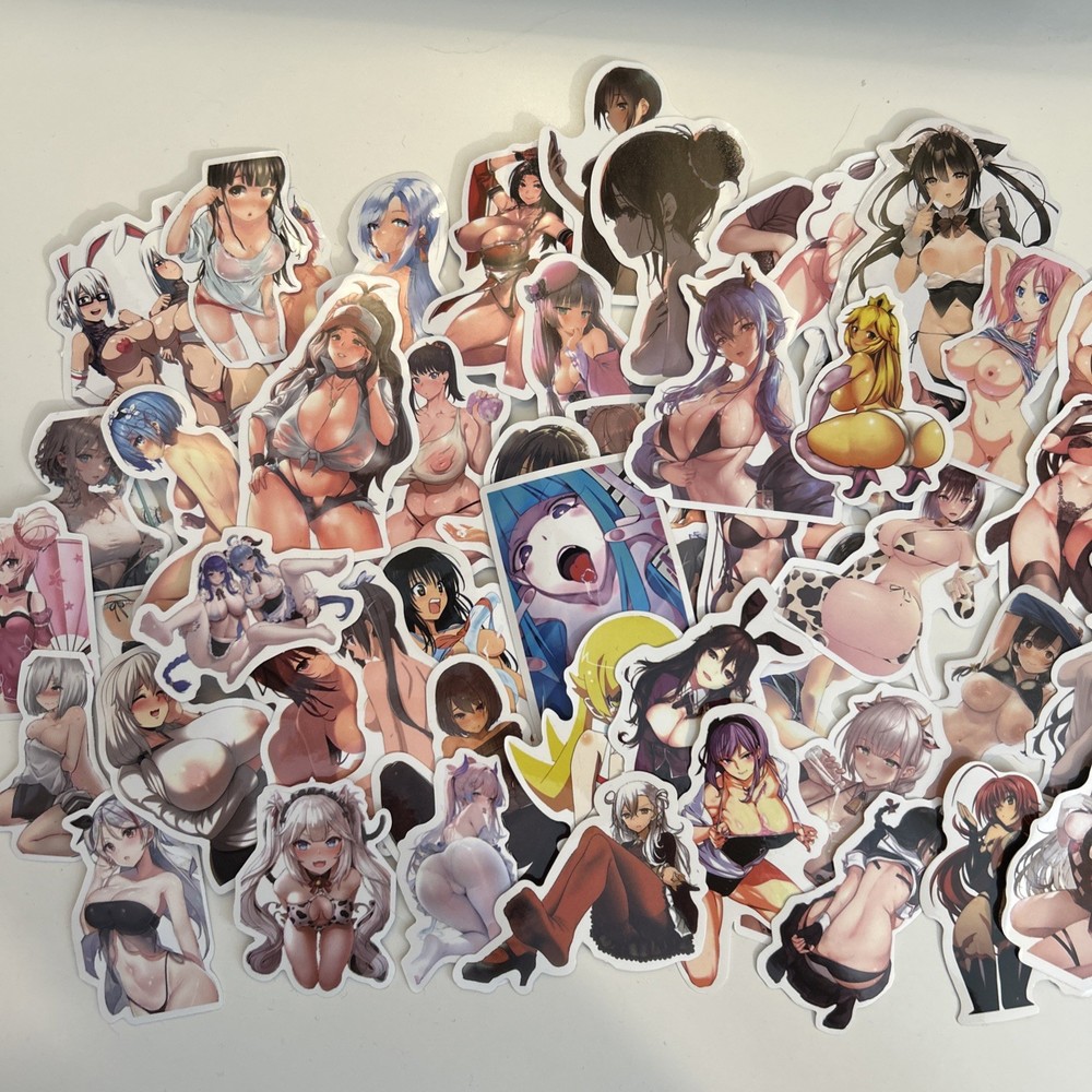 Sexy Anime Girl Stickers 10 Random pieces