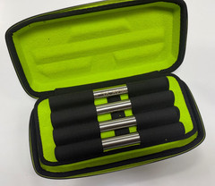 NEW DLX Freak XL Stainless Steel Boremaster Kit with Exalt Barrel Case