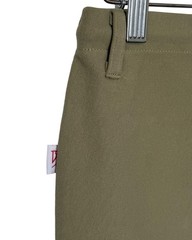 Devon Aire Breech Womens Size M Riding Pants Olive Low Rise Pull On 070 New
