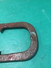 Lot of 2 (Pair) Drop Forged Vintage Horseshoes Unknown Brand Marked 2.5lb