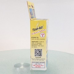 Tear-Aid Vinyl Inflatable Repair Kit, Yellow Box Type B for Tubes, Pool, Toys